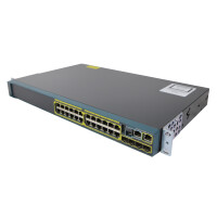 Cisco Switch WS-C2960S-24TS-L 24Ports 1000Mbits 4Ports...