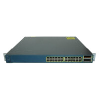 Cisco Switch WS-C3560E-24TD-E 24Ports 1000Mbits 2Ports X2 10Gbits Managed Rack Ears
