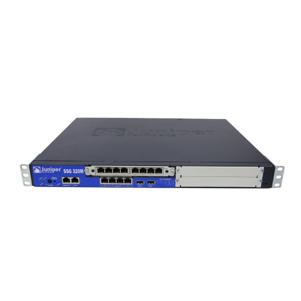 Juniper VPN Firewall SSG-320M-SH 4Ports 1000Mbits uPIM 8Ports 1000Mbits Rack Ears