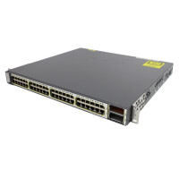 Cisco Switch Catalyst WS-C3750E-48TD-E 48Ports 1000Mbits...