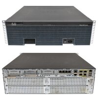 Cisco 3925 Router C3900-SPE100K9 + 4-Port Gigabit...