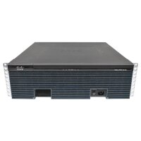 Cisco 3925 Router C3900-SPE100K9 + 4-Port Gigabit...