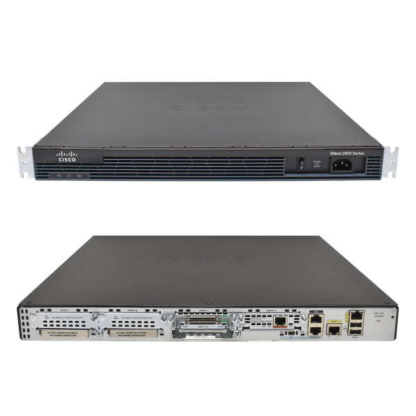 Cisco 2901 CISCO2901/K9 Integrated Services Router + WIC 1B-ST + HWIC-16A