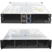 Quanta 4 Node Server QuantaPlex T41S-2U Chassis no Node 2x PSU 1600W 4x Fan Assy