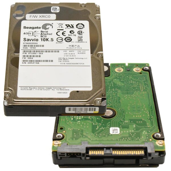 IBM Seagate Savvio 10k.5 600GB 2.5 SAS 6Gb HDD Festplatte ST9600205SS 9TG066