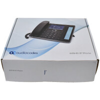 AudioCodes 445HD IP Phone GGWV00649 UC445HDEG-BW !!Neu, in geöffneter originaler Verpackung!!