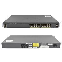 Cisco WS-C2960X-24TS-LL 24-Port Gigabit Ethernet Switch +...