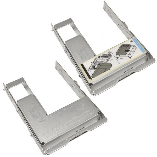 DELL 3.5" 2.5" LFF HDD Einbaurahmen Rahmen Disk Tray Caddy 01Y05J 09W8C4 DSS 9000