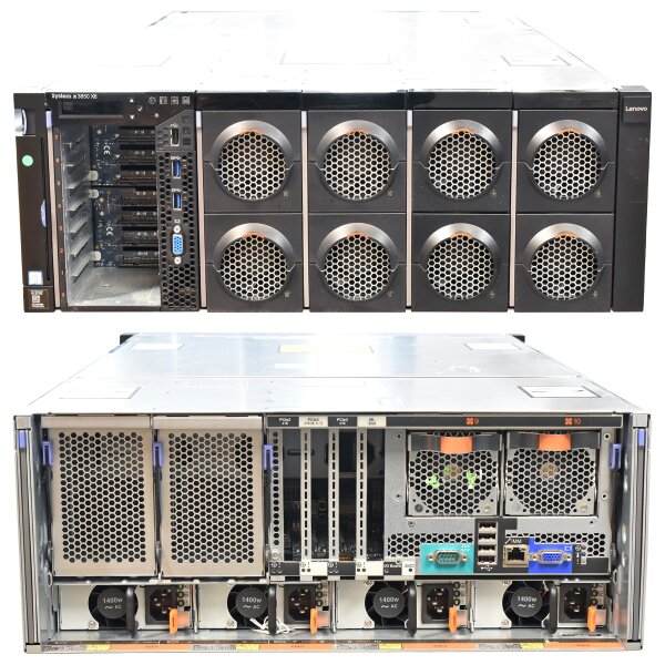 Lenovo Server System X3850 X6 4x E7-8893 V4 15-C 3.20GHz CPU 0GB RAM 8x SFF 2,5