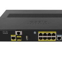 Cisco C896VA Gigabit Ethernet Security Router 8Ports (4 PoE) 1000Mbits with AC Adapter Managed C896VA-K9