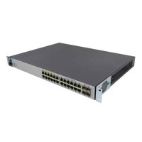 HP Switch 2530-24G PoE+ 24Ports PoE+ 1000Mbits 4Ports SFP 1000Mbits Managed Rack Ears J9773A