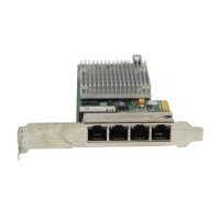 HP Network Card NC375T 4Ports 1000Mbits PCle x4 FP Server Adapter 539931-001