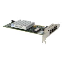HP Network Card NC375T 4Ports 1000Mbits PCle x4 FP Server...