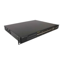 ZyXEL Switch GS2210-24HP 24Ports PoE 1000Mbits 4Ports Combo SFP 1000Mbits Managed Rack Ears