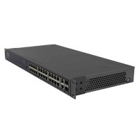 Level One Switch GEP-2651 24Ports PoE 1000Mbits 2Ports 1000Mbits 2 Ports (Combo) SFP 1000Mbits Managed Rack Ears