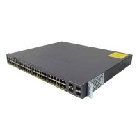 Cisco WS-C2960X-48LPS-L 48-Port GE Switch 4x SFP + Modul...