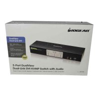 Iogear GCS1642 2Ports DualView Dual-Link DVI KVMP Switch...