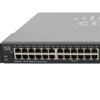Cisco Switch SG250-50P 50Ports (48 PoE+) 1000Mbits 2Ports Combo SFP 1000Mbits Managed Rack Ears SG250-50P-K9