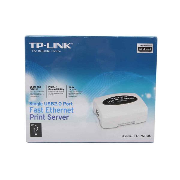 TP-Link Fast Ethernet Print Server TL-PS110U Managed Neu / New