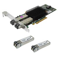 IBM LPE12002 Dual 8Gb/s PCIe x8 FC Server Adapter 10N9824...