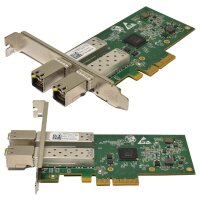 Dell Silicom PE2G2SFPI35 2 Ports Gigabit SFP PCI e...