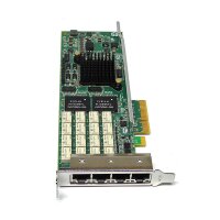 Silicom PE2G4BPI35L-SD 4-Port PCIe x4 Gigabit Ethernet...